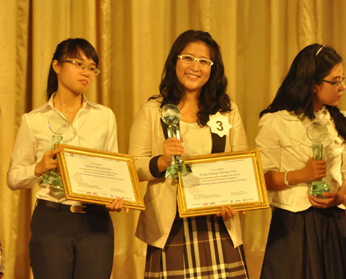 Student shines truc1