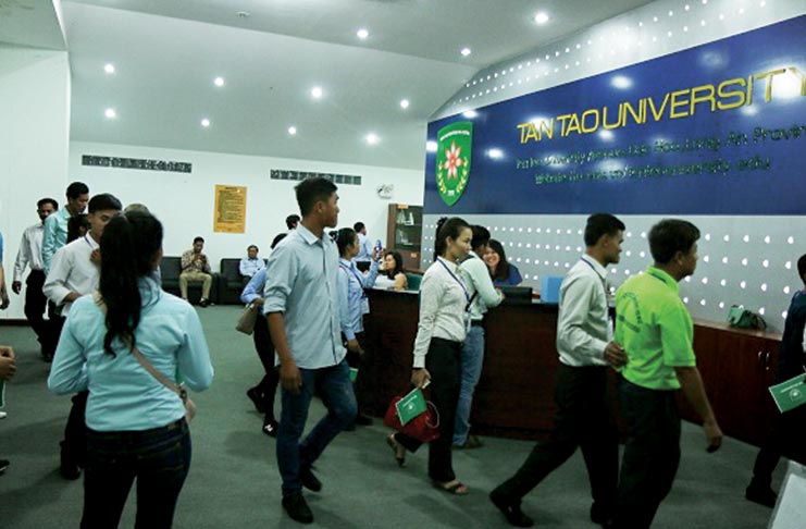 TTU Giao lưu Hữu nghị cùng đoàn SV 3 tỉnh: Long An - Svayrieng - Prayveng (Cambodia) 3 sv gl 2