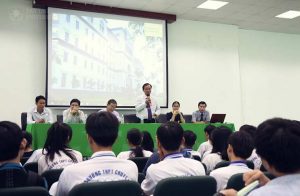 Trường THPT Chuyên Bến Tre tham quan mô hình đào tạo TTU 1 BT vien tham
