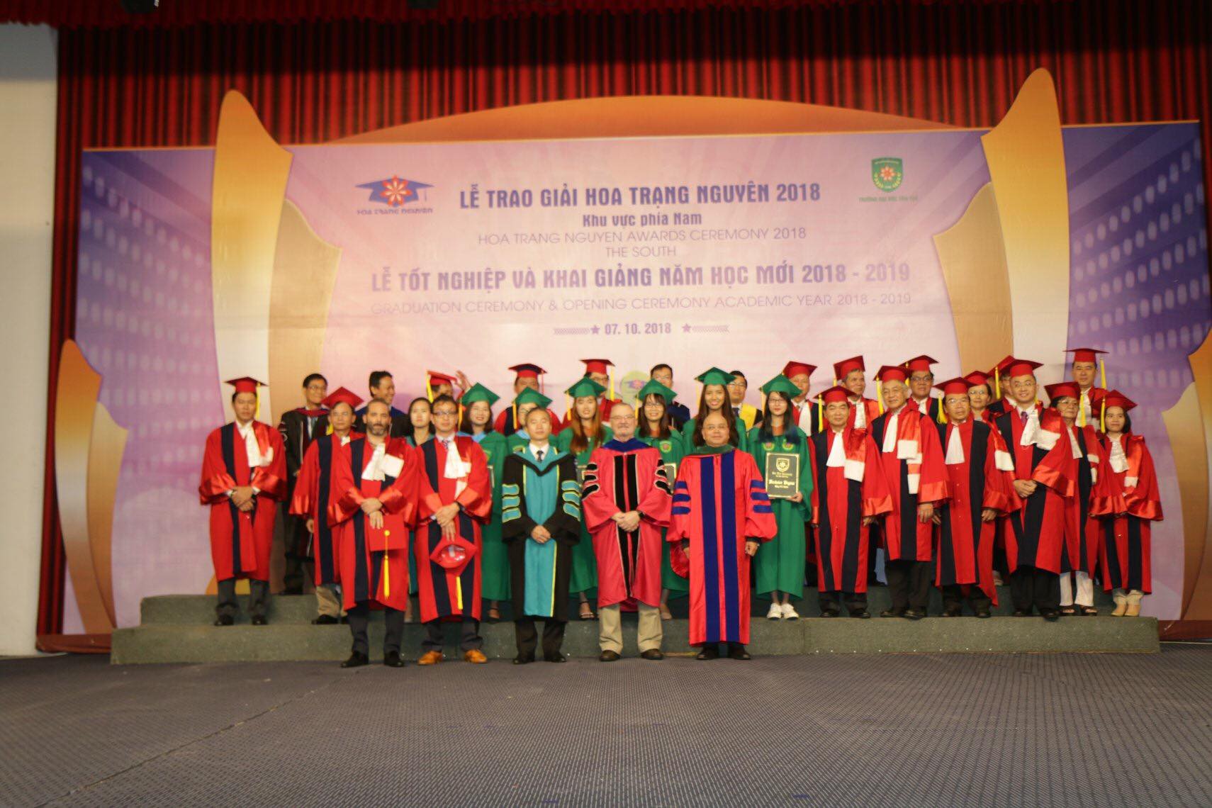 Trường Đại Học Tân Tạo Tổ Chức Lễ Vinh Danh Hoa Trạng Nguyên 2018, Lễ Tốt Nghiệp, Lễ Khai Giảng Năm Học Mới 2018 – 2019 5 HTN18 05