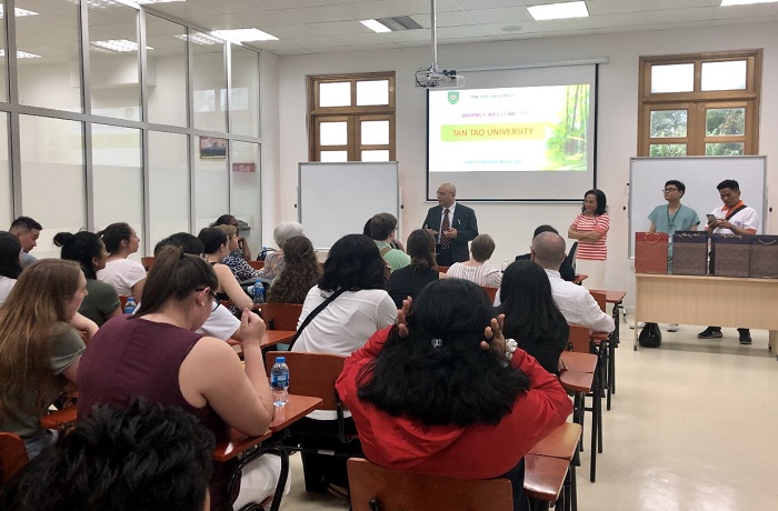 Texas Woman University visited Tan Tao University in May 2019 2 TWU TTU 2