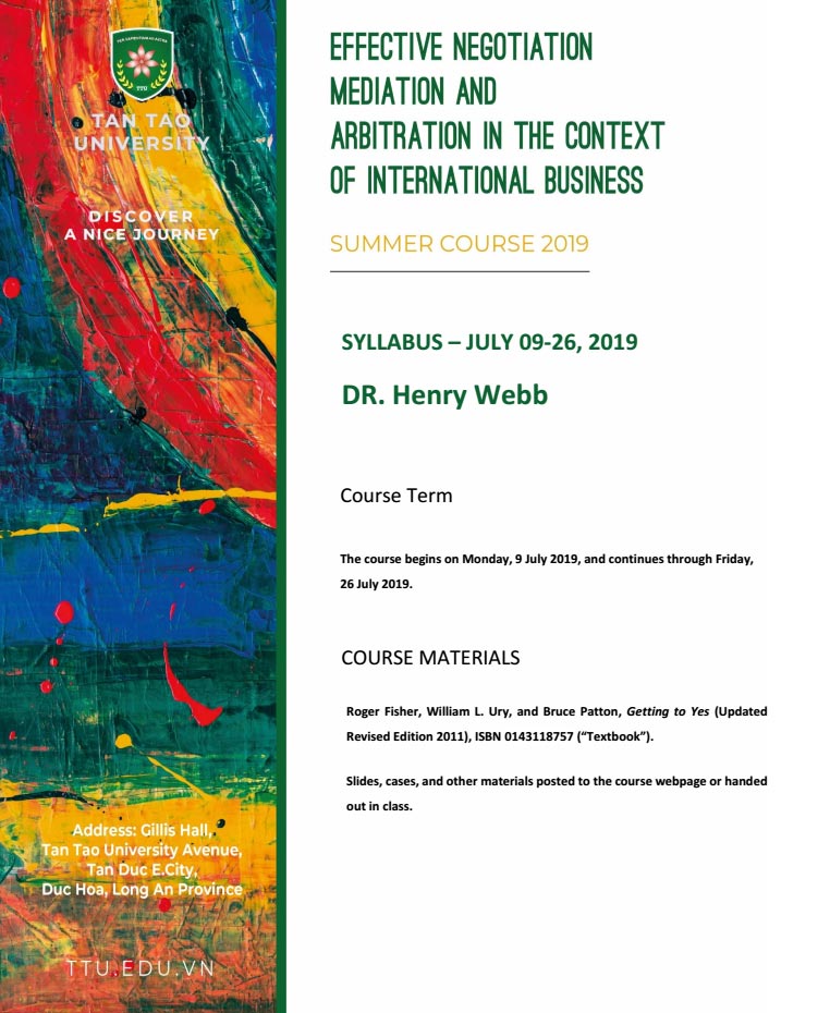 Summer Course 19