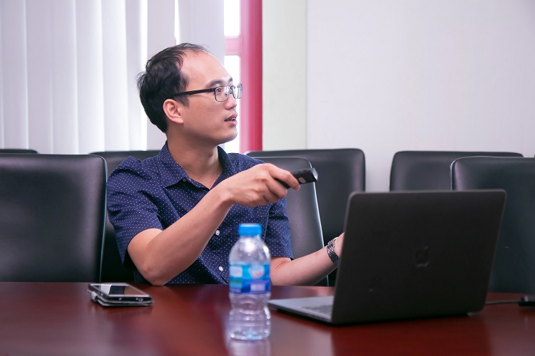 Prof. Anthony Rhodes's visit at TTU: The potential for Collaboration toward Breakthroughs in Cancer & Genomics Research 5 GS Anthony Rhodes 05