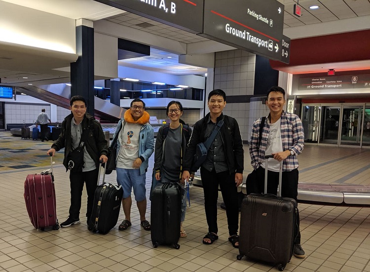 Summer internship of 5 sbe students in Indiana University of Pennsylvania 4 Indiana 04