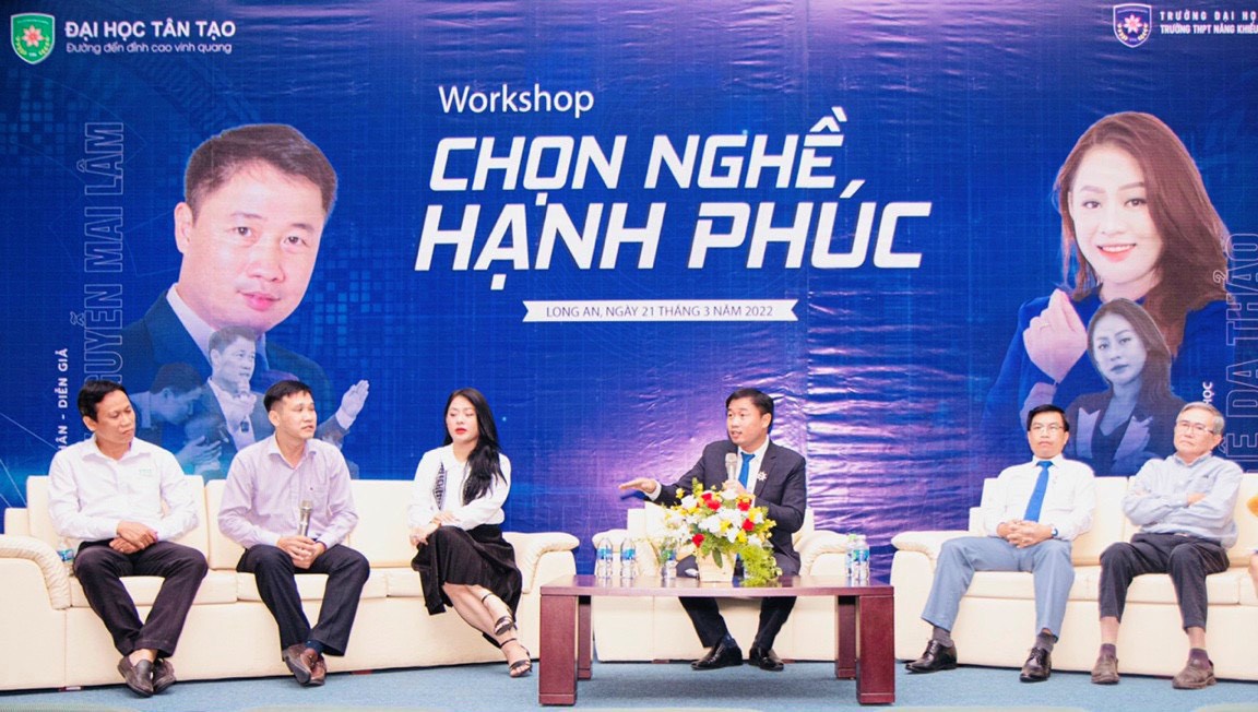 Chuỗi workshop ‘Chọn nghề hạnh phúc’ - Chìa khóa chinh phục ngưỡng cửa đại học cùng TTU 1 Chon nghe hanh phuc 1