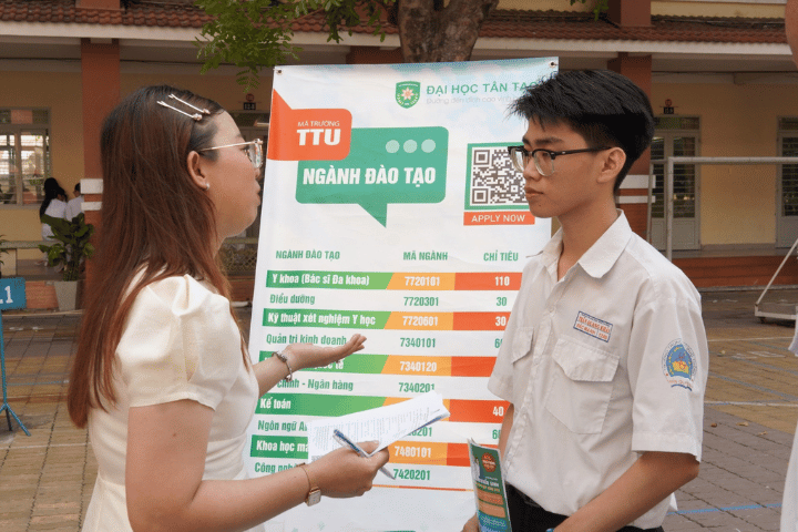 Chia sẻ bí quyết thành công trước ngưỡng cửa Đại học 6 Xet tuyen Dai hoc Tan Tao