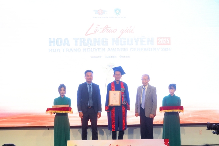 Tấm gương sáng từ lòng hiếu thảo của Tân Hoa Trạng Nguyên 1 Giai thuong Hoa Trang Nguyen Lan nam 2024