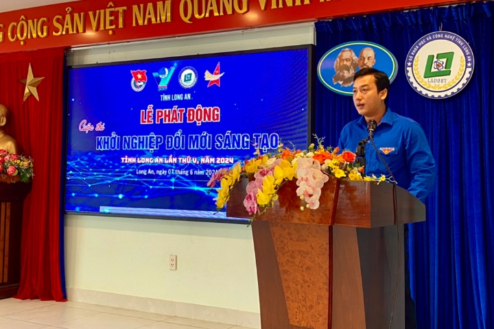 Long An: Phát động Cuộc thi "Khởi nghiệp đổi mới sáng tạo" lần thứ V năm 2024 1 LONG A1