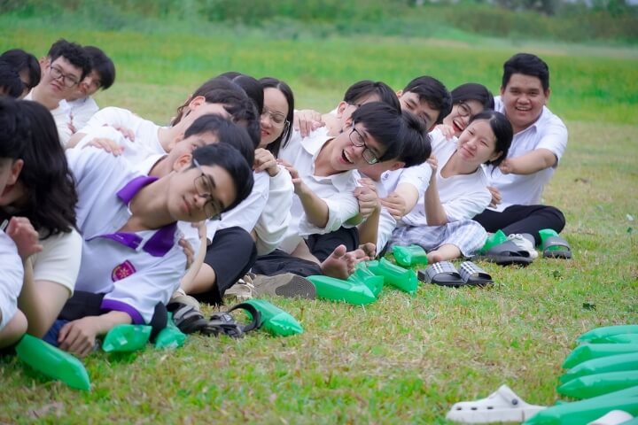 Sinh vien truong Dai hoc Tan Tao