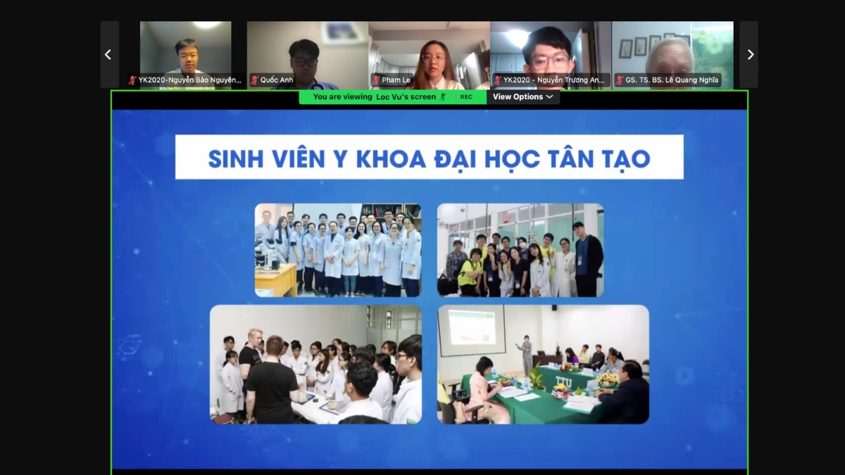 Broaden your vision, shape the future of Medicine 3 gs bs thach nguyen chia se tai hoi dap y khoa