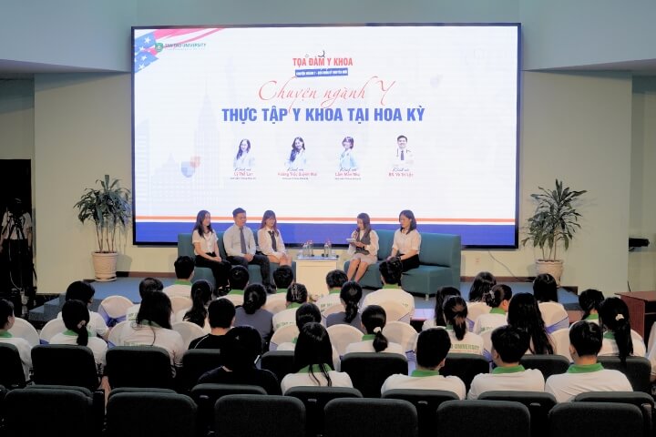 Chuỗi tọa đàm Y khoa quay trở lại: Giá trị thiết thực cho học sinh, sinh viên 2 Dai hoc Tan Tao Toa dam Y Khoa
