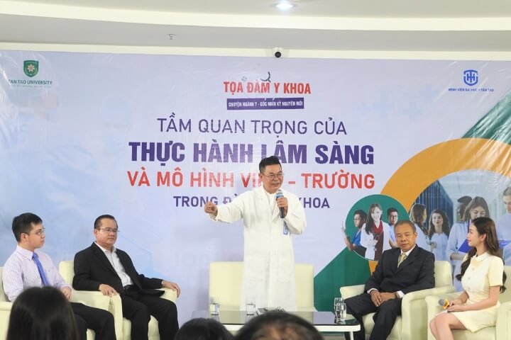 Chuỗi tọa đàm Y khoa quay trở lại: Giá trị thiết thực cho học sinh, sinh viên 1 Toa dam Y Khoa Dai hoc Tan Tao