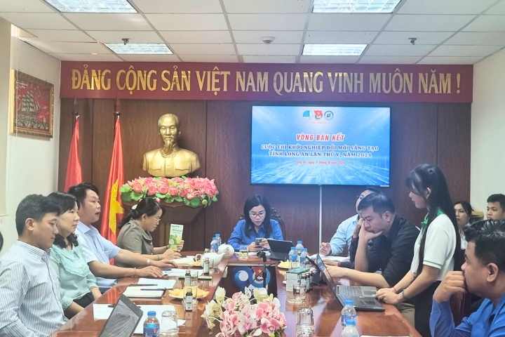 TTU Students’ Innovative Advances to the Final Round of the 5th Long An Province "Innovation Startup" Competition 2024 3 Sinh vien Truong Dai hoc Tan Tao 1