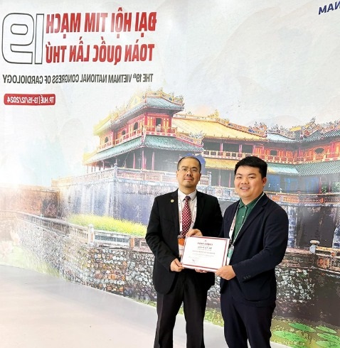 TTU Receives Certification at the 19th Vietnam National Congress of Cardiology 1 Giang vien Dai hoc Tan Tao2