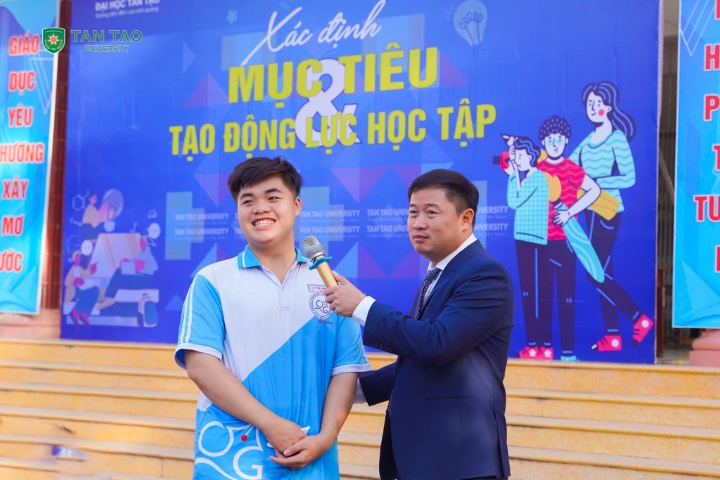 How can 12th-grade students identify their goals and create motivation for studying? 3 TS Nguyen Mai Lam Dai hoc Tan Tao