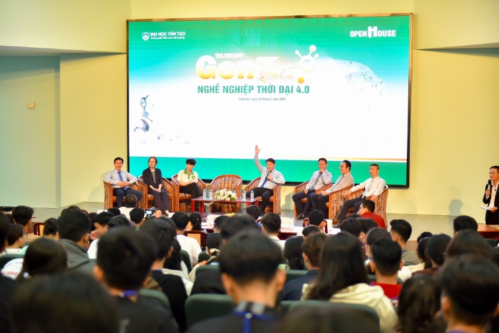 Open House 2025 – Trải nghiệm một ngày làm sinh viên trường Đại học Tân Tạo 3 Talkshow Truong Dai hoc Tan Tao