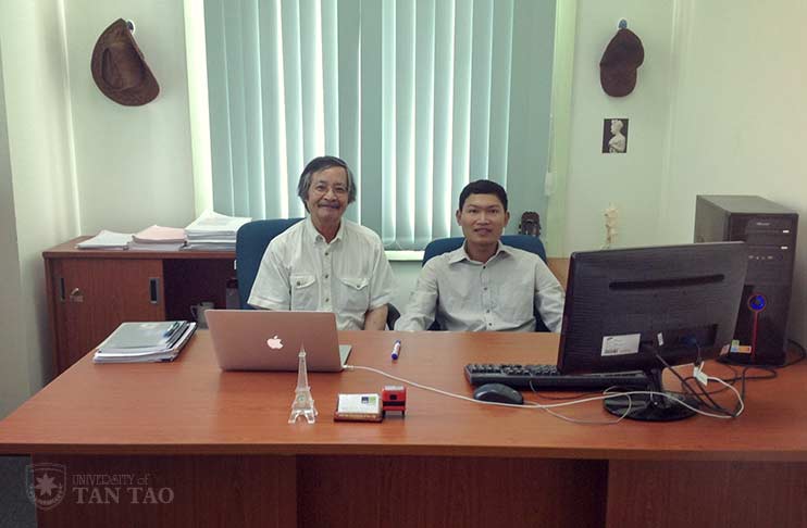 Giáo sư Nguyễn Văn Giai (Đại học Paris Sud) thăm TTU