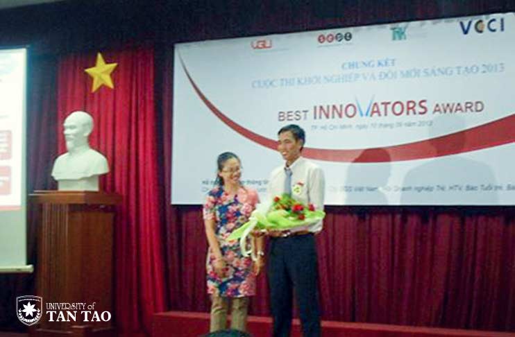 TTU student became the third winner in “The best innovators 2013” Competition