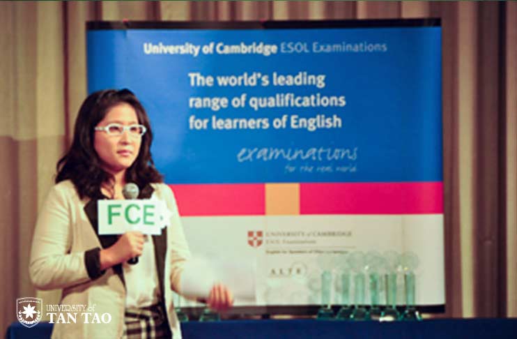 TTU Student shines among topten at Cambridge English Speaking Competition 2012