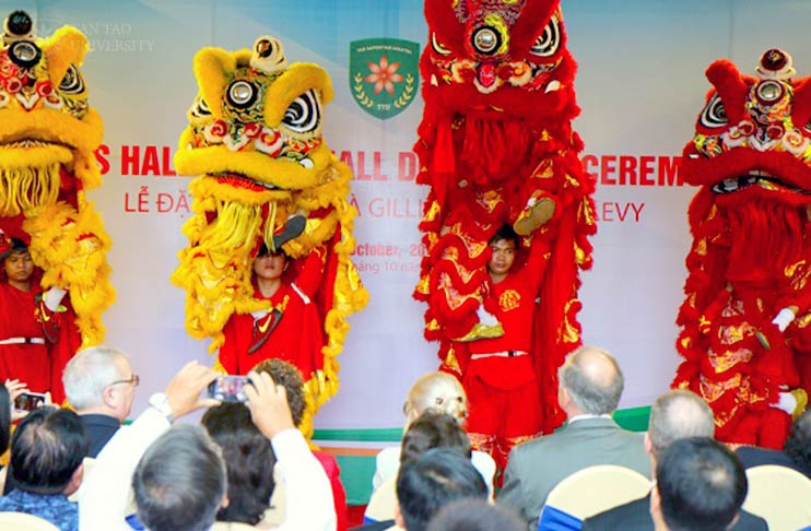 TTU tổ chức Lễ Khánh thành và đặt tên 02 tòa nhà: Gillis & Levy