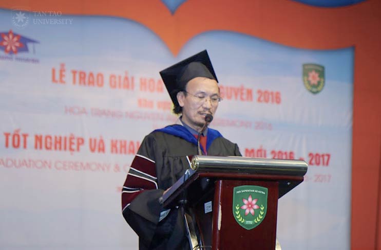 Bài phát biểu nhân dịp Khai giảng năm học mới 2016-2017 của Phó Hiệu trưởng Nhà trường