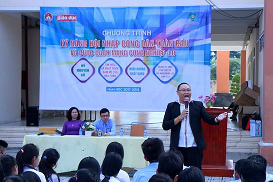 Chắp cánh ước mơ thông qua chương trình tư vấn hướng nghiệp cho học sinh