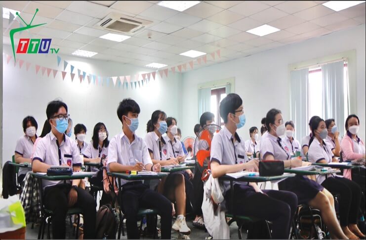 Tan Tao Talented High School welcome students back to school