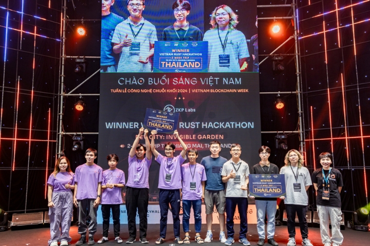 Sinh viên TTU đạt thành tích Top 3 tại cuộc thi Vietnam Rust Hackathon