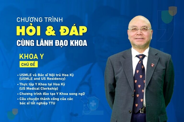 Chương trình Hỏi – Đáp cùng Lãnh đạo Khoa Y