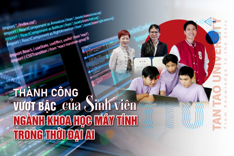 Thành công vượt bậc của sinh viên Khoa học Máy tính trong thời đại AI 