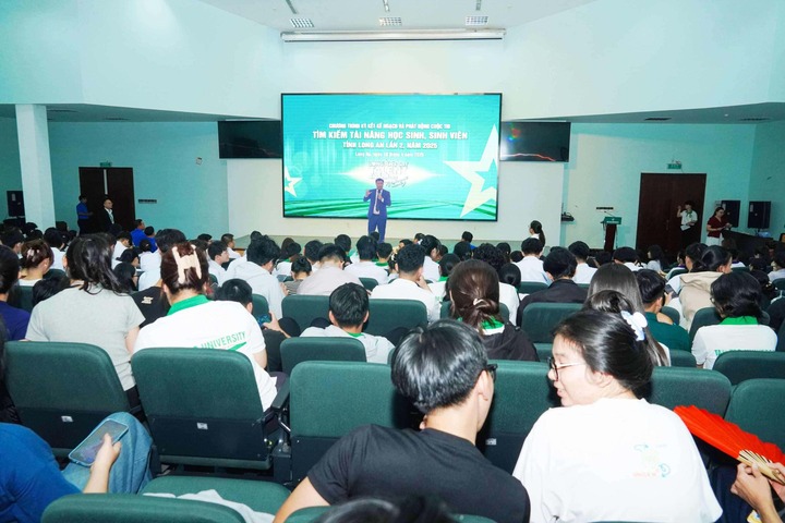 TRƯỜNG ĐH TÂN TẠO ĐỒNG TỔ CHỨC CUỘC THI LONG AN’S GOT TALENT STUDENT 2025